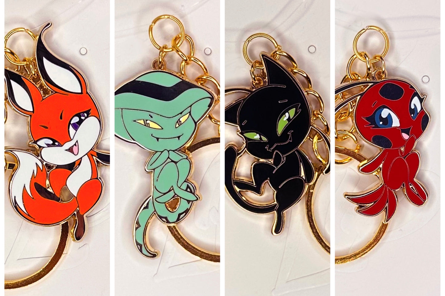 Kwamis hard enamel keychains