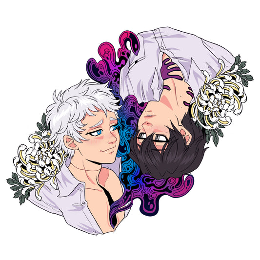 TSHD: Hikaru & Yoshiki hard enamel pin - PREORDER