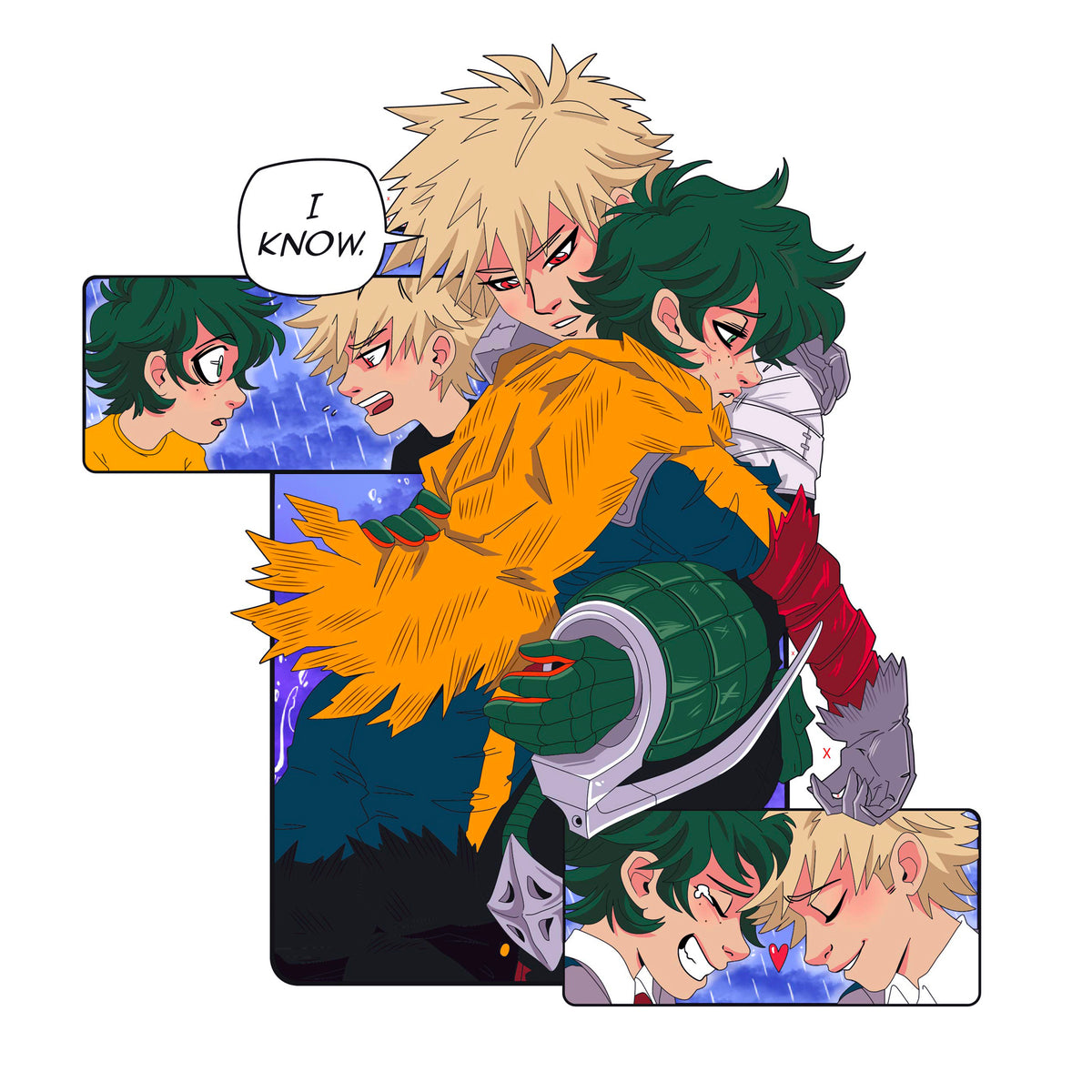 BKDK Apology panel hard enamel pin - PREORDER