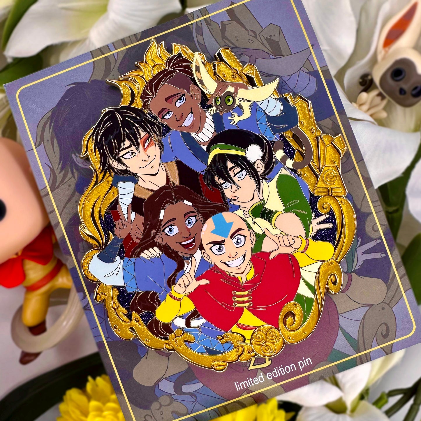 Avatar Gang hard enamel pin