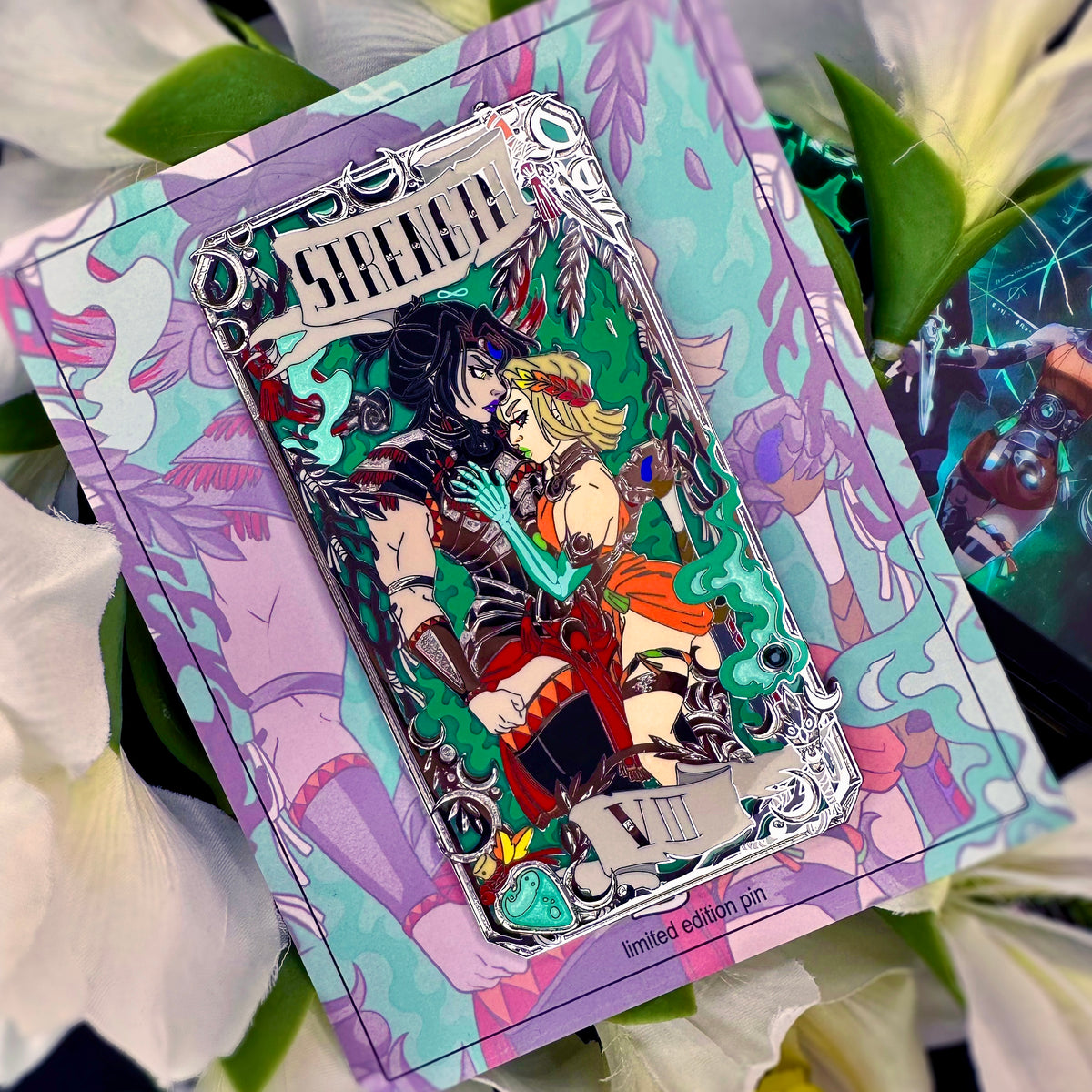 Hades II Nemesis & Melinoe hard enamel pin