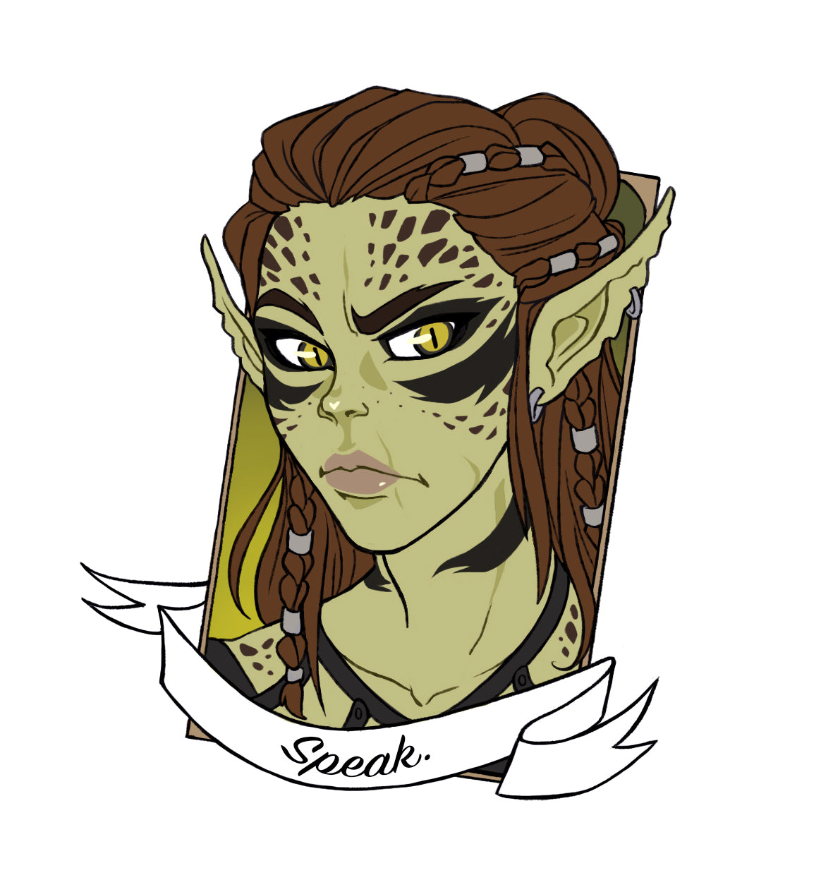 BG3 Companions: Lae'zel hard enamel pin - PREORDER