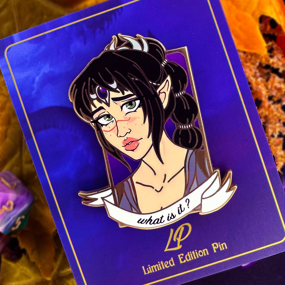Shadow Heart Pin BG3 Companions: Shadowheart hard enamel pin – LP_artworks