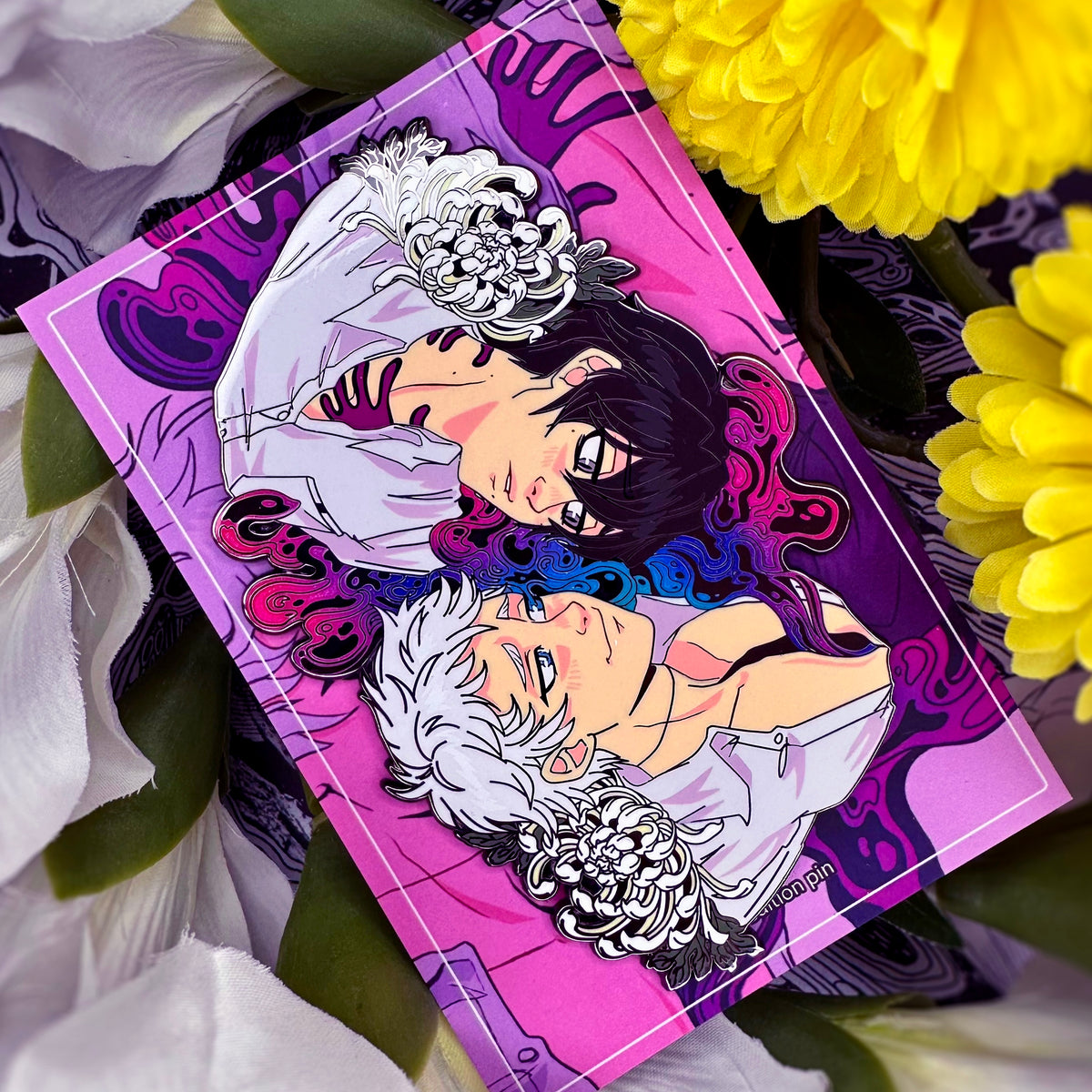 TSHD: Hikaru & Yoshiki hard enamel pin