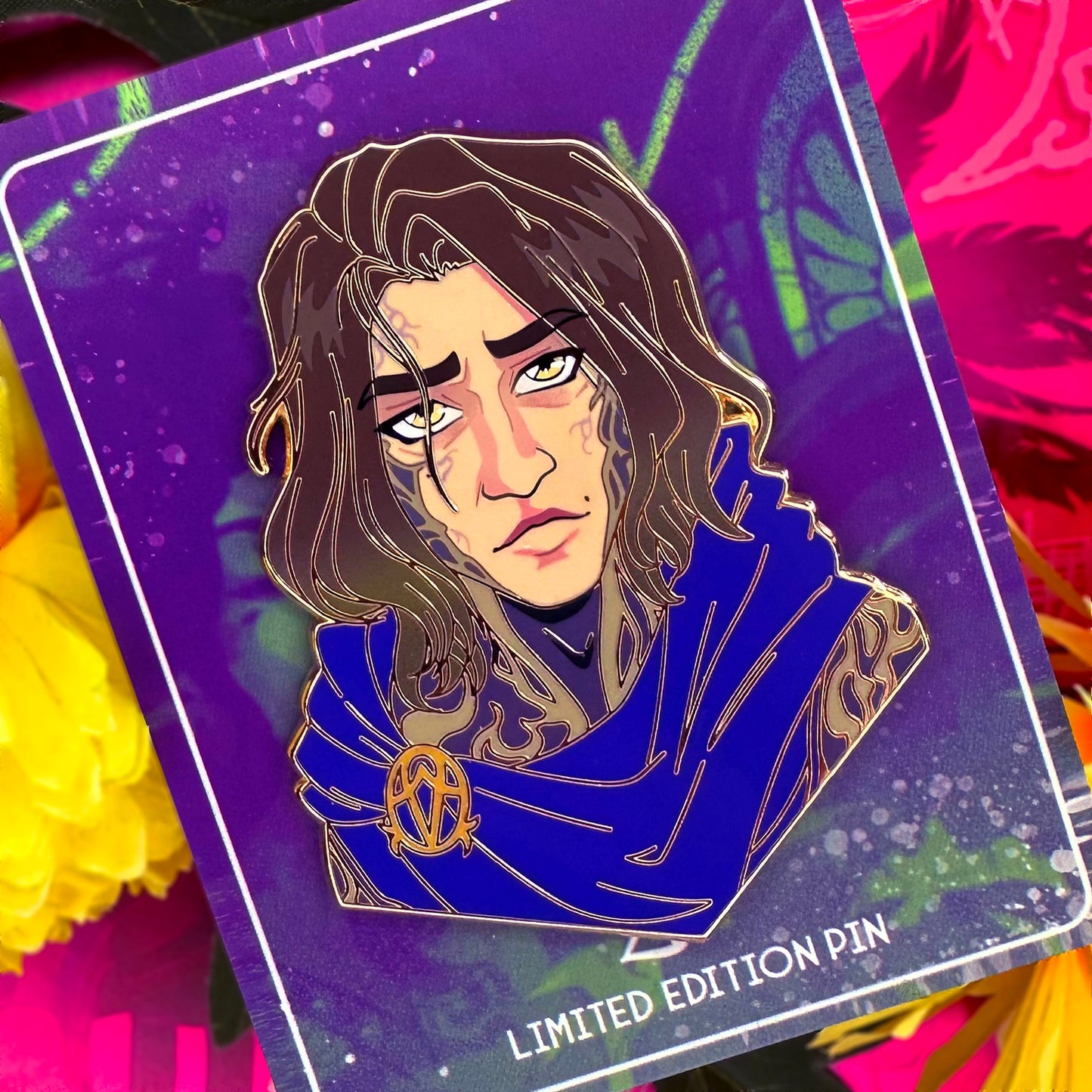Arcane busts hard enamel pins [Caitlyn, Viktor, Jayce]