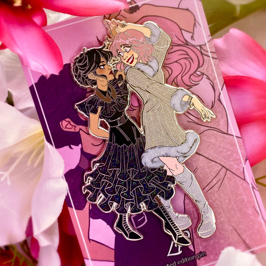 Dancing Wenclair hard enamel pin